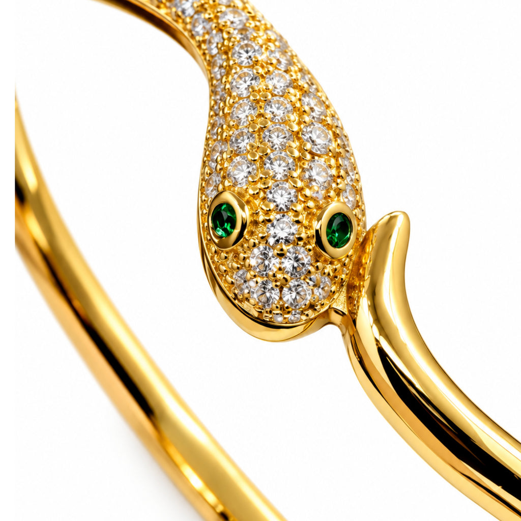 Veyra Serpent Bangle