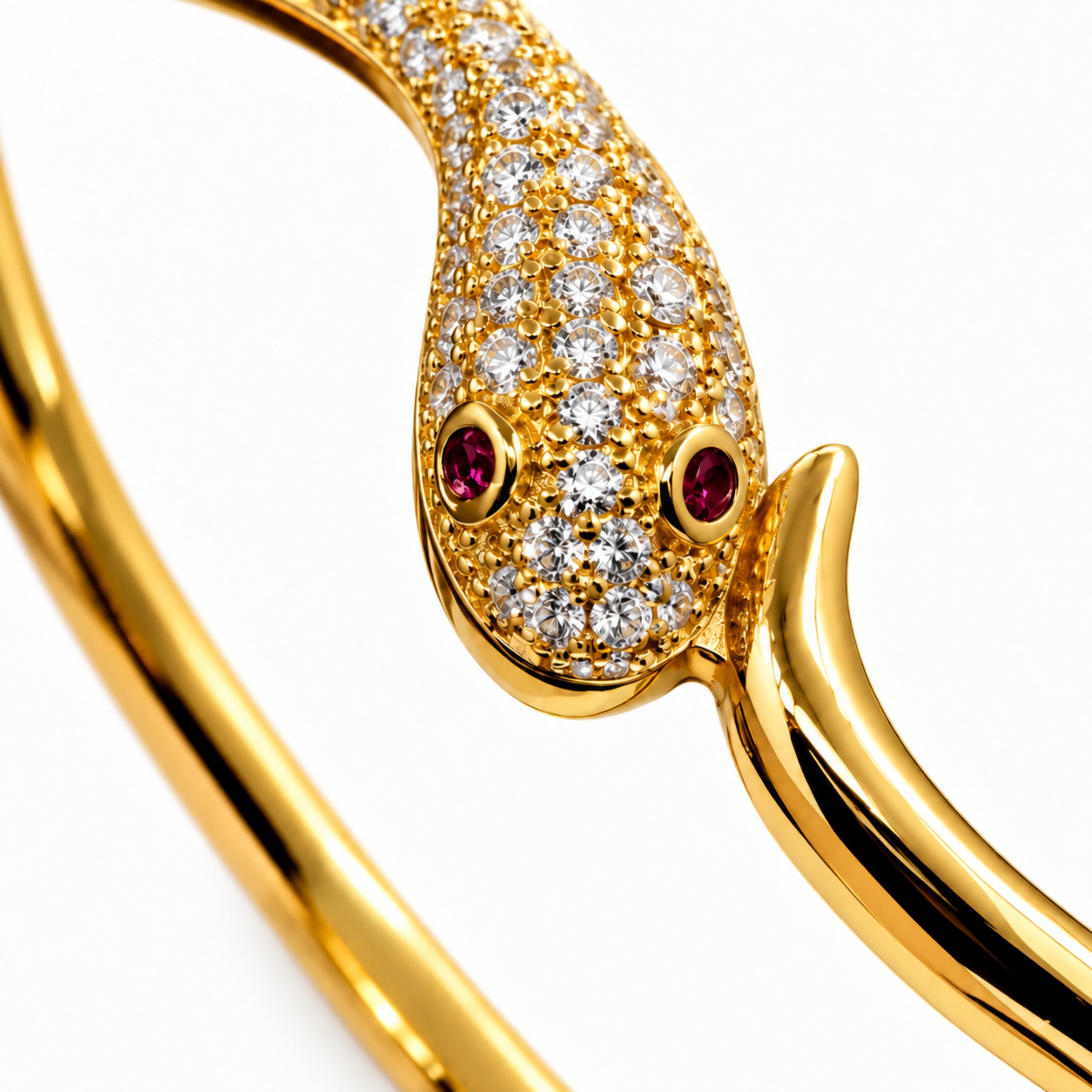 Veyra Serpent Bangle