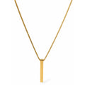 Axis Bar Necklace