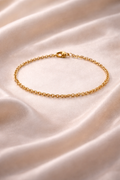 Fine Chain Bracelet · Gold Finish